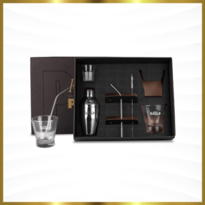 Lembrancinha Dia dos Pais: Kit para drinks com coqueteleira
