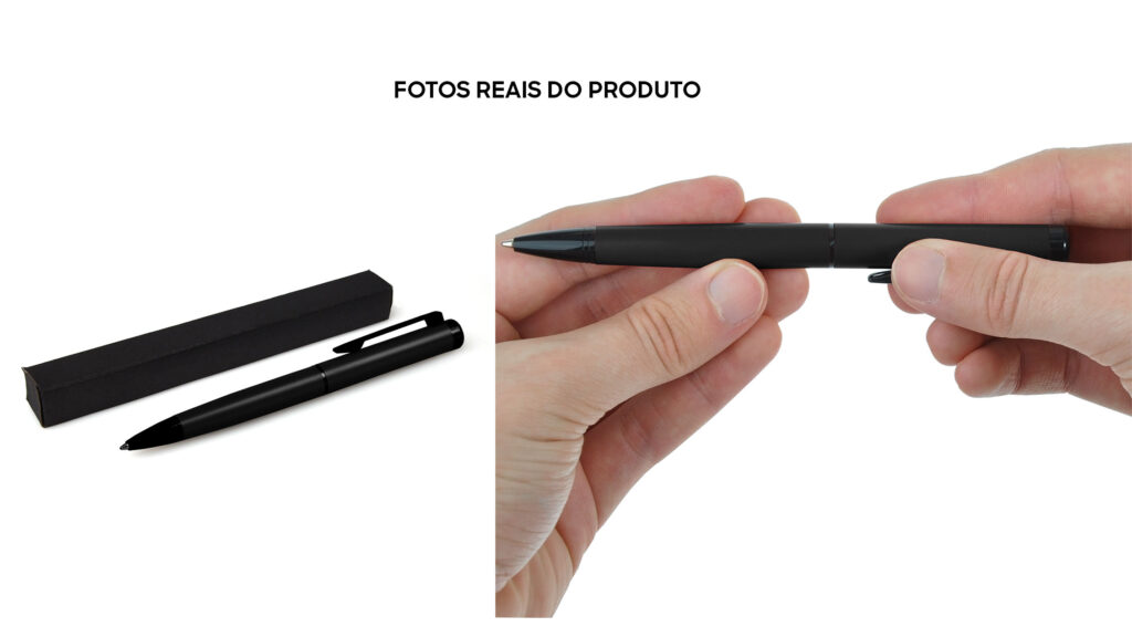 Kit de brindes para executivos com caneta premium - So Marcas Brindes Corporativos Personalizados